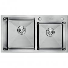 Мойка для кухни из нержавеющей стали Gerhans K37843-S Мойка для кухни из нержавеющей стали Gerhans K37843-S