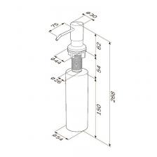Диспенсер универсальный Am.Pm X-Joy (A8437111) сатин Диспенсер универсальный Am.Pm X-Joy (A8437111) сатин
