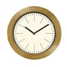 W09651 Innova Часы W09651, материал древесина, диаметр 29 см, цвет золото, цена за 1 шт