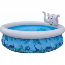 Детский надувной бассейн Avenli Слоник с фонтаном, 2.05 м * 47 см, цена за 1 компл