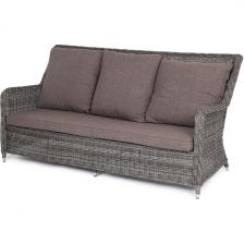 Диван трехместный из искусственного ротанга, цвет графит 4SIS Гляссе YH-C3579W-2 graphite Диван трехместный из искусственного ротанга, цвет графит 4SIS Гляссе YH-C3579W-2 graphite