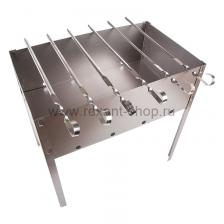 Rexant Мангал сборный ЭКОНОМ в гофрированной картонной коробке с шампурами СОКОЛ, 62-0008 1 шт Rexant Мангал сборный ЭКОНОМ в гофрированной картонной коробке с шампурами СОКОЛ, 62-0008 1 шт