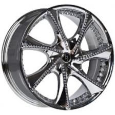 Диск колесный Mi-tech MK-ZF-09 8x18/5x114.3 D73 ET38 Chrome Swarovski