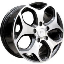 Автомобильный диск TGRacing LZ302 6x15/5x108 ET52.5 DIA63.3 хромированный