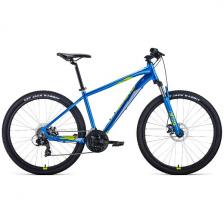 Велосипед Forward APACHE 27,5 2.0 disc 2021 рост 15'' синий/зеленый