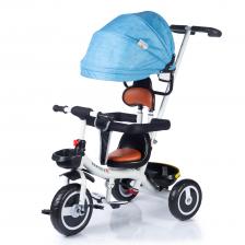 Детский трехколесный велосипед Babyhit Kidway LT, цвет голубой