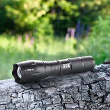 UB-601 Светодиодный фонарь ЭРА UB-601 Титан ручной на батарейках алюминиевый, цена за 1 шт UB-601 Светодиодный фонарь ЭРА UB-601 Титан ручной на батарейках алюминиевый, цена за 1 шт