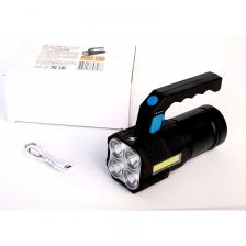 Ultraflash LED53766 (фонарь аккум. 4В, черный, 4LED+COB, 3 Вт, 4 реж, Micro-USB, бокс), цена за 1 шт. Ultraflash LED53766 (фонарь аккум. 4В, черный, 4LED+COB, 3 Вт, 4 реж, Micro-USB, бокс), цена за 1 шт.