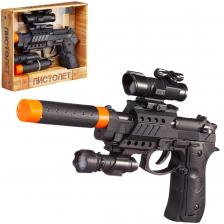 Пистолет Abtoys Arsenal , световые и звуковые эффекты. Пистолет Abtoys Arsenal , световые и звуковые эффекты.