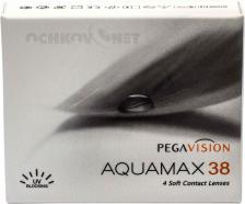 Контактные линзы AQUAMAX 38 4 линзы Контактные линзы AQUAMAX 38 4 линзы