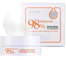 Petitfee Collagen & Co Q10 Гидрогелевые маски для кожи вокруг глаз с коллагеном и коэнзимом Q10 60шт Petitfee Collagen & Co Q10 Гидрогелевые маски для кожи вокруг глаз с коллагеном и коэнзимом Q10 60шт