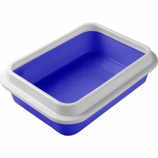 Лоток открытый Сибирская Кошка туалет с бортиком для кошек цветной 37х27,5х10 Лоток открытый Сибирская Кошка туалет с бортиком для кошек цветной 37х27,5х10