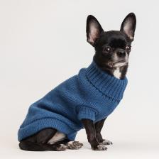 Petmax Свитер для кошек и собак, XS, синий Petmax Свитер для кошек и собак, XS, синий