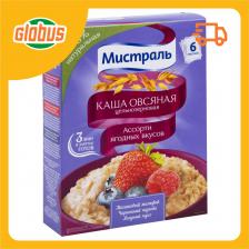 Каша овсяная Мистраль Ягодное ассорти Каша овсяная Мистраль Ягодное ассорти