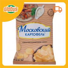 Чипсы Московский картофель лисички в сливочном соусе Чипсы Московский картофель лисички в сливочном соусе