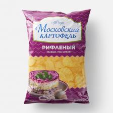 Чипсы Московский картофель, рифлёные, селёдка под шубой, 130 г
