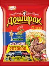 Лапша Doshirak Квисти со вкусом говядины 70г