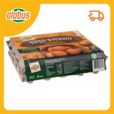 Яйца куриные Глобус Деревенские С1, коричневые Яйца куриные Глобус Деревенские С1, коричневые