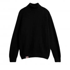 Свитер мужской Napapijri Trondheim Turtle Neck Knitwear черный XL