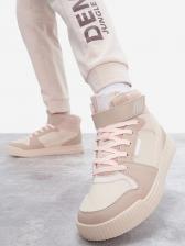 Кеды утепленные для девочек Demix Board Dagger, Бежевый Кеды утепленные для девочек Demix Board Dagger, Бежевый