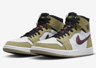 Кроссовки Air Jordan 1 Zoom CMFT Neutral Olive CT0978-203 US 9,5/ СМ 27,5/ EUR 43