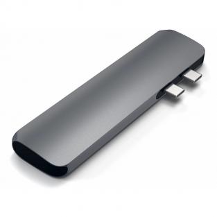 Хаб Satechi USB-C 7 в 1 (ST-CMBPM) Space gray