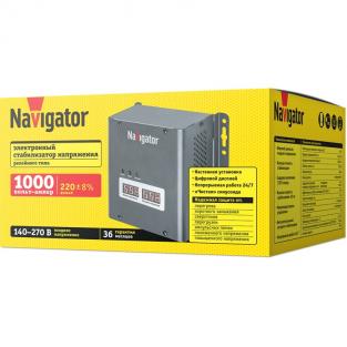 Стабилизатор напряжения Navigator 61 775 NVR-RW1-1000, цена за 1 шт.