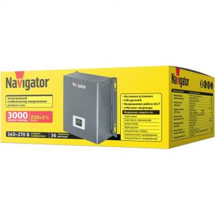 Стабилизатор напряжения Navigator 61 778 NVR-RW1-3000, цена за 1 шт.