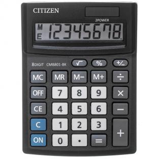 Калькулятор настольный Citizen Business Line CMB801-BK 8-разрядный черный 137x102x31 мм