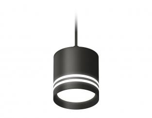 Комплект подвесного светильника GX53 с акрилом XP8111024 SBK/FR черный песок/белый матовый GX53 (A2333, C8111, N8478) от NovaLamp