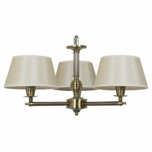 Подвесная люстра Arte Lamp 2273 A2273LM-3AB Цвет арматуры бронза Цвет плафонов кремовый от ImperiumLoft