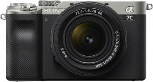 Камера Sony A7C + объектив 28–60 мм, серебристый EU