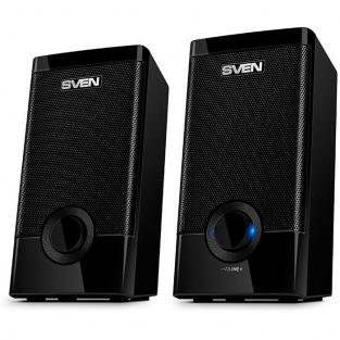 2.0 Колонки Sven 318 2*2.5W Black USB