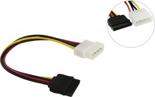 Кабель-переходник питания VCOM SATA-4pin MOLEX 0.2м (VPW7571)