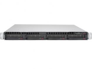 Серверная платформа 1U Supermicro на базе чипсета Intel C621 3647x2 Intel Xeon Scalable DDR4-2666x8 3.5"x4 SATA SYS-6019P-MT