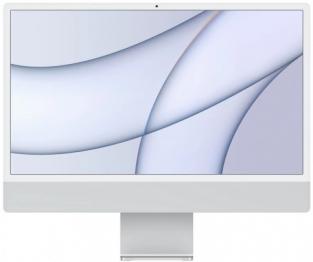 Моноблок Apple iMac M1 24" (2021) MGTF3B/A (8C/7C GPU, 8Gb, SSD 256Gb), Серебристый