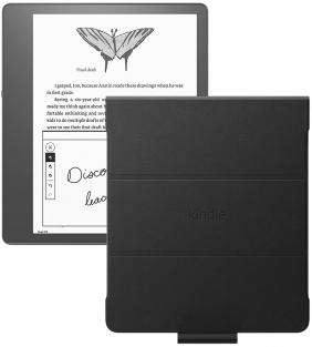 Электронная книга Amazon Kindle Scribe 32Gb + обложка Leather Black