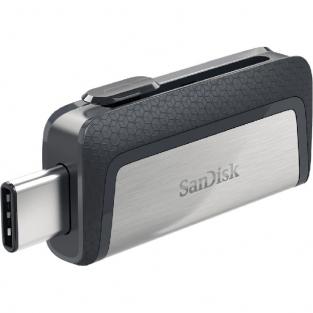 USB Flash накопитель 32GB SanDisk Ultra Dual (SDDDC2-032G-G46) USB3.1/Type-C (OTG) Черный
