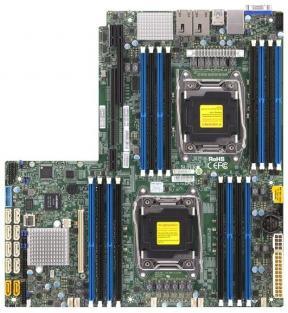 Материнская плата Supermicro X10DRW-I Intel S2011 iC602 16xDDR3 8xSATAII 2xSATA3 SATA RAID iI350