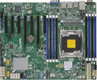 Материнская плата Supermicro X10SRL-F S2011 Intel iC612 ATX 8xDDR4 10xSATA3 SATA RAID i210 2хGgbE