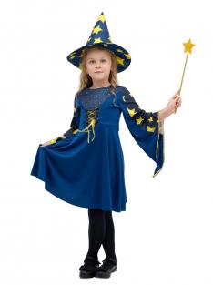 Мой Карнавал Карнавальный костюм Волшебницы звездочета для девочки