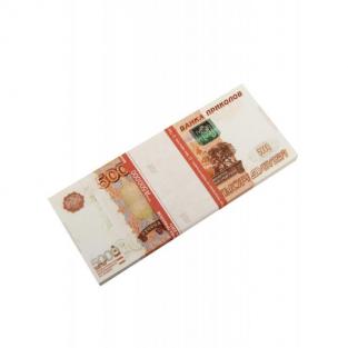 Эврика Деньги сувенирные Забавная Пачка 5000 рублей (1 штука)