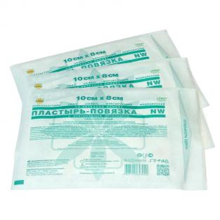 Leiko plaster Пластырь-повязка Leiko 10x8 см (50 штук в упаковке)