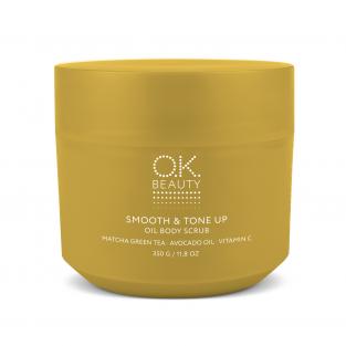 Тонизирующий скраб для тела OK BEAUTY SMOOTH & TONE UP OIL BODY SCRUB