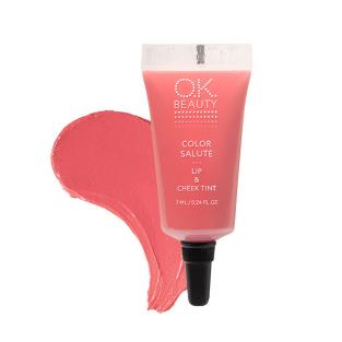 Тинт для губ и щёк OK BEAUTY СOLOR SALUTE LIP & CHEEK TINT тон Marrakech