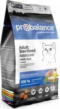 ProBalance Сухой корм для стерилизованных кошек Sterilized курица, 1,8 кг ProBalance Сухой корм для стерилизованных кошек Sterilized курица, 1,8 кг