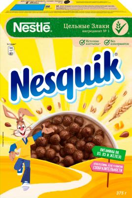Готовый шоколадный завтрак Nesquik, 375гр – фото 2 Готовый шоколадный завтрак Nesquik, 375гр – фото 2