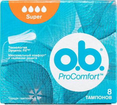Тампоны ProComfort Mini Super, 8 шт Тампоны ProComfort Mini Super, 8 шт