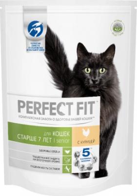 Сухой корм для кошек старше 7 лет Perfect Fit с курицей 650 г – фото 10 Сухой корм для кошек старше 7 лет Perfect Fit с курицей 650 г – фото 10