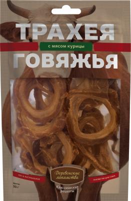 Лакомство для собак "Классические рецепты", трахея говяжья с мясом курицы, 50 г Лакомство для собак "Классические рецепты", трахея говяжья с мясом курицы, 50 г